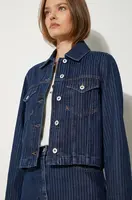 Džínová bunda Kenzo Trucker Jacket Stripped