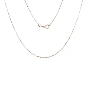 Řetízek ankr 45 cm z růžového zlata KLENOTA