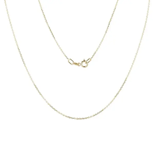 Řetízek ankr 50 cm ze žlutého zlata KLENOTA