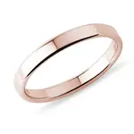 Pánský prsten v růžovém zlatě KLENOTA