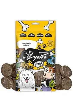 Lyopro Dog Pochoutka mrazem sušený hovězí Mix 50g