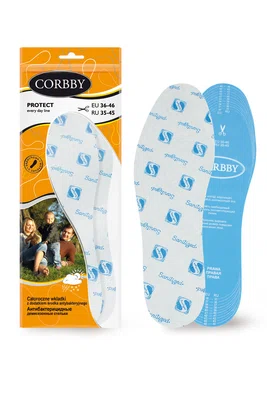Corbby PROTECT całoroczne wkładki z dodatkiem środka antybakteryjneg