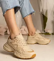Gemre Beige women's sports sneakers Maurita