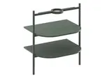 Ravak Yard - Konštrukcia s policami pod umývadlo, Grey Green D800008005