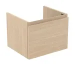 Ideal Standard Finesse - Umývadlová skrinka, 48x41x37 cm, 1 zásuvka, biely dub E3406US