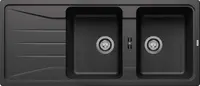 Blanco Sona 8 - Silgranitový drez, 116x50 cm, antracit 519698