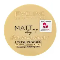 Eveline Matt My Day Banana Loose Powder púder so zmatňujúcim účinkom 6 g