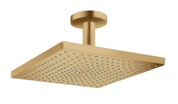 Hansgrohe Raindance E - Hlavová sprcha, 30x30 cm, EcoSmart, kefovaný bronz 26251140