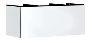 Hansgrohe Xilesa E - Umývadlová skrinka, 50x118x55 cm, 1 zásuvka, matná biela 54267700