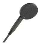 Hansgrohe Raindance Alive Select S - Sprchová hlavica, 3 prúdy, EcoSmart, kefovaný čierny chróm 24511340