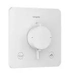 Hansgrohe Ecostat Comfort Q - Termostatická batéria pod omietku, na 2 spotrebiče, matná biela 33717700