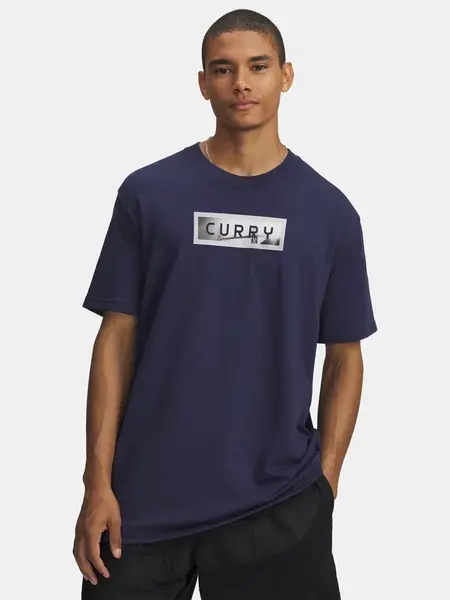 Pánské tričko Under Armour Curry Trend Tee 1-BLU - Pánské