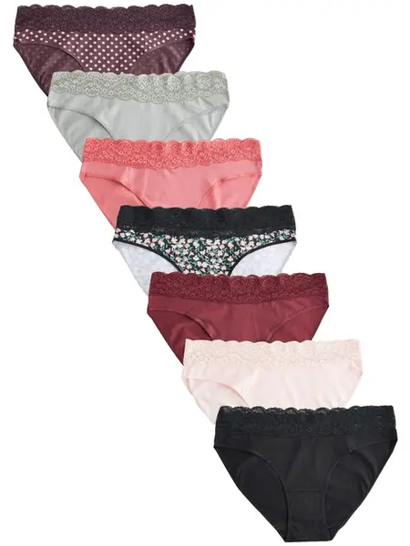 Next Nohavičky  béžová / svetlozelená / svetloružová / tmavočervená / čierna