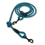 PafDog® Přepínací nastavitelné vodítko 12mm, tyrkysovo-černé - extra pevné PAF-737