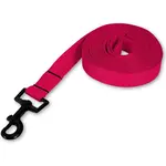 PafDog Lehké stopovací vodítko ploché, 2cm - růžová PAF-334