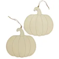 MOVEO Drevené výseky na dekorovanie tekvica 18,5x18cm 2ks-MOVEO