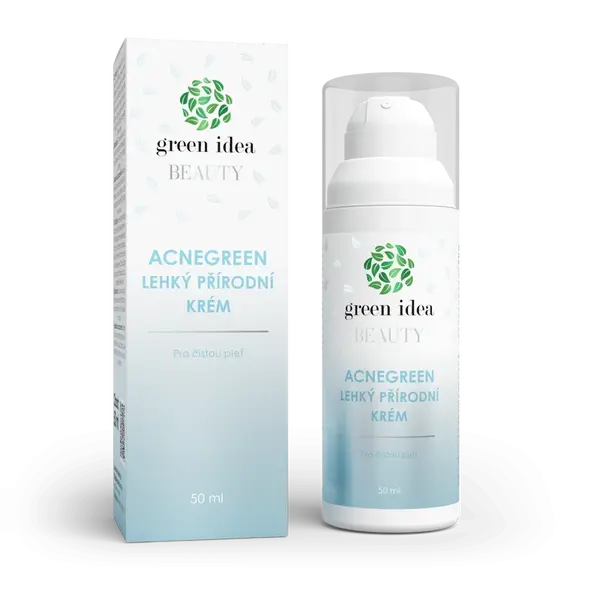 Acnegreen – ľahký prírodný krém 50 ml – Green idea