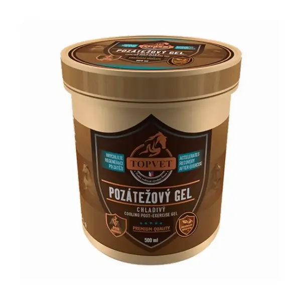 Pozáťažový gél pre kone – chladivý 500 ml – Green idea