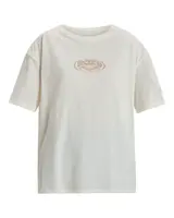 Roxy dámské tričko Sandunder Egret | Písková | Velikost M | 100% bavlna