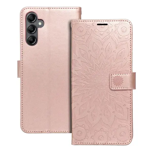 Mezzo pouzdro, Samsung Galaxy A14 4G / 5G, vzor 2, rosegold