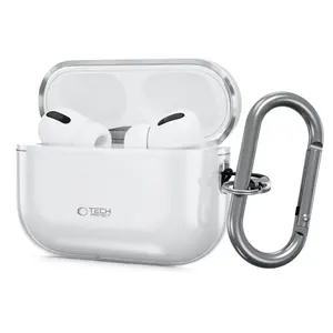 Tech-Protect FlexAir pouzdro, Apple AirPods Pro 3, průhledné