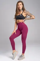 Gym Glamour Legíny bezešvé Jelly Berry, L, fialová