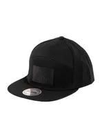 Meatfly kšiltovka Yuto 6 Panel Snapback Black Live | Černá | Velikost One Size
