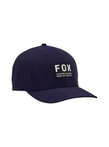 Fox kšiltovka Non Stop Tech Flexfit Midnight | Modrá | Velikost S/M