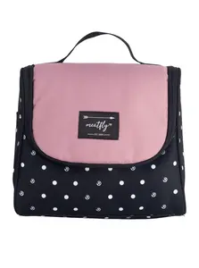 Meatfly toaletní taška Cara Black Dots | Černá | Velikost One Size