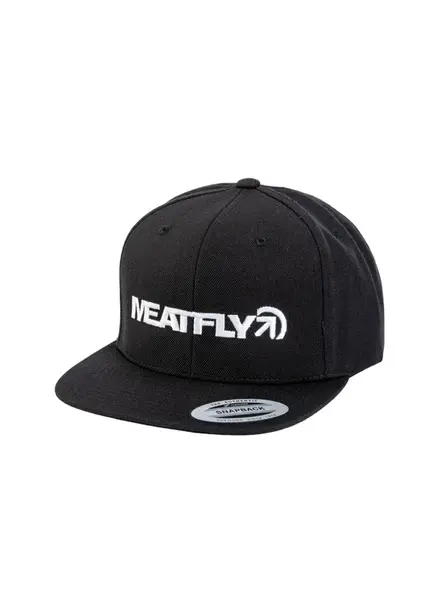 Meatfly kšiltovka Skipper Snapback White / Black | Bílá | Velikost One Size