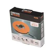 Pásmo měřící popruhové 30 m, FASTER TOOLS