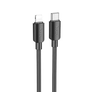 Hoco X96 kabel USB-C - Lightning, PD 2.4A 20W, 1 m, černý