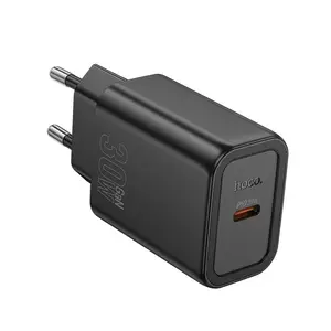 Hoco Síťová nabíječka N62 USB-C, PD QC 30W, černá