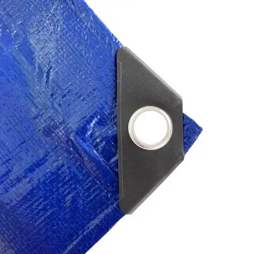 Plachta zakrývací PROFI, 10 x 15 m, 140 g/m², modro - stříbrná, ENPRO