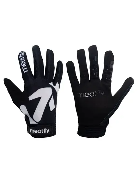 Meatfly bike rukavice Handler Black | Černá | Velikost XL