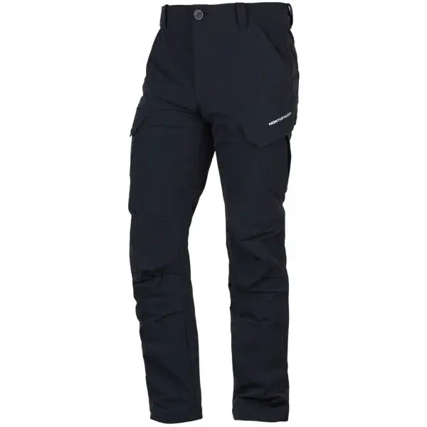 Northfinder KUBA Pánske outdoorové nohavice, čierna, veľkosť