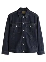 Next Prechodná bunda  čierny denim