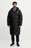 Péřová bunda The North Face Nuptse černá barva, zimní, NF0A832JGOE1