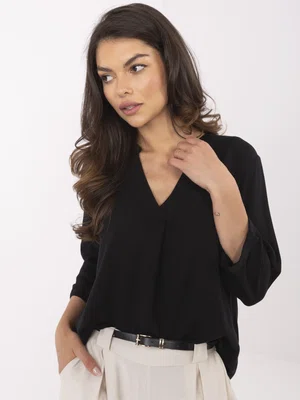Blouse-D73761M11174B-black