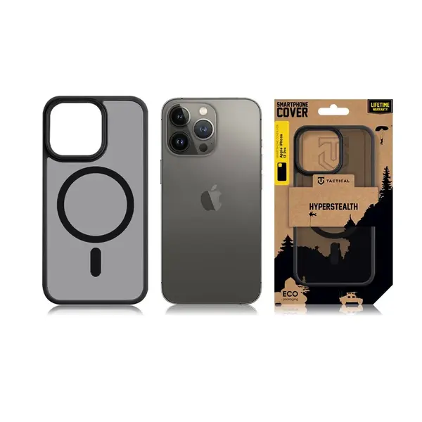 Zadní kryt Tactical MagForce Hyperstealth pro Apple iPhone 13 Pro, asphalt
