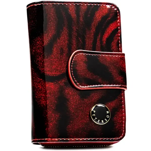 Dámská kožená peněženka červená - Peterson Amaya