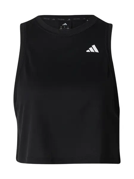 ADIDAS PERFORMANCE Športový top  čierna / biela