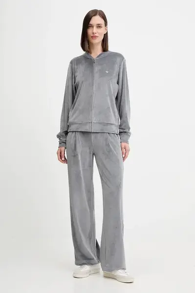 Tepláková souprava Emporio Armani Underwear dámská, šedá barva, EW001968 AF15366