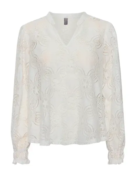 CULTURE Blúzka 'Olu'  biela