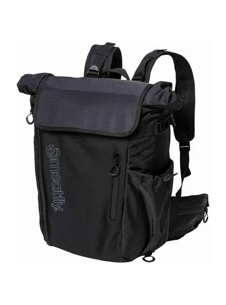 Meatfly batoh Thiago Black 28 L | Černá | Objem 28 L