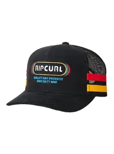 Rip curl kšiltovka Surf Revival Trucker Black | Černá | Velikost One Size | 100% bavlna