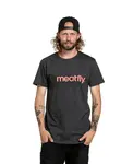 Meatfly pánské tričko Joe Red/Charcoal Heather | Červená | Velikost S