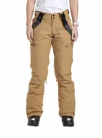 Meatfly dámské SNB & SKI kalhoty Foxy Tan | Písková | Velikost S