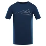 Pánské rychleschnoucí triko s cool dry alpine pro bolen 2 modrá s