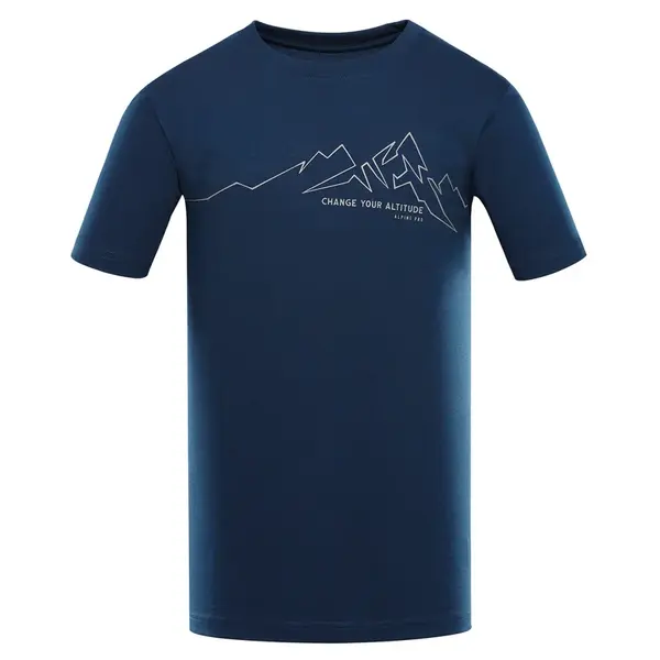 Pánské rychleschnoucí triko s cool dry alpine pro bolen 2 modrá s